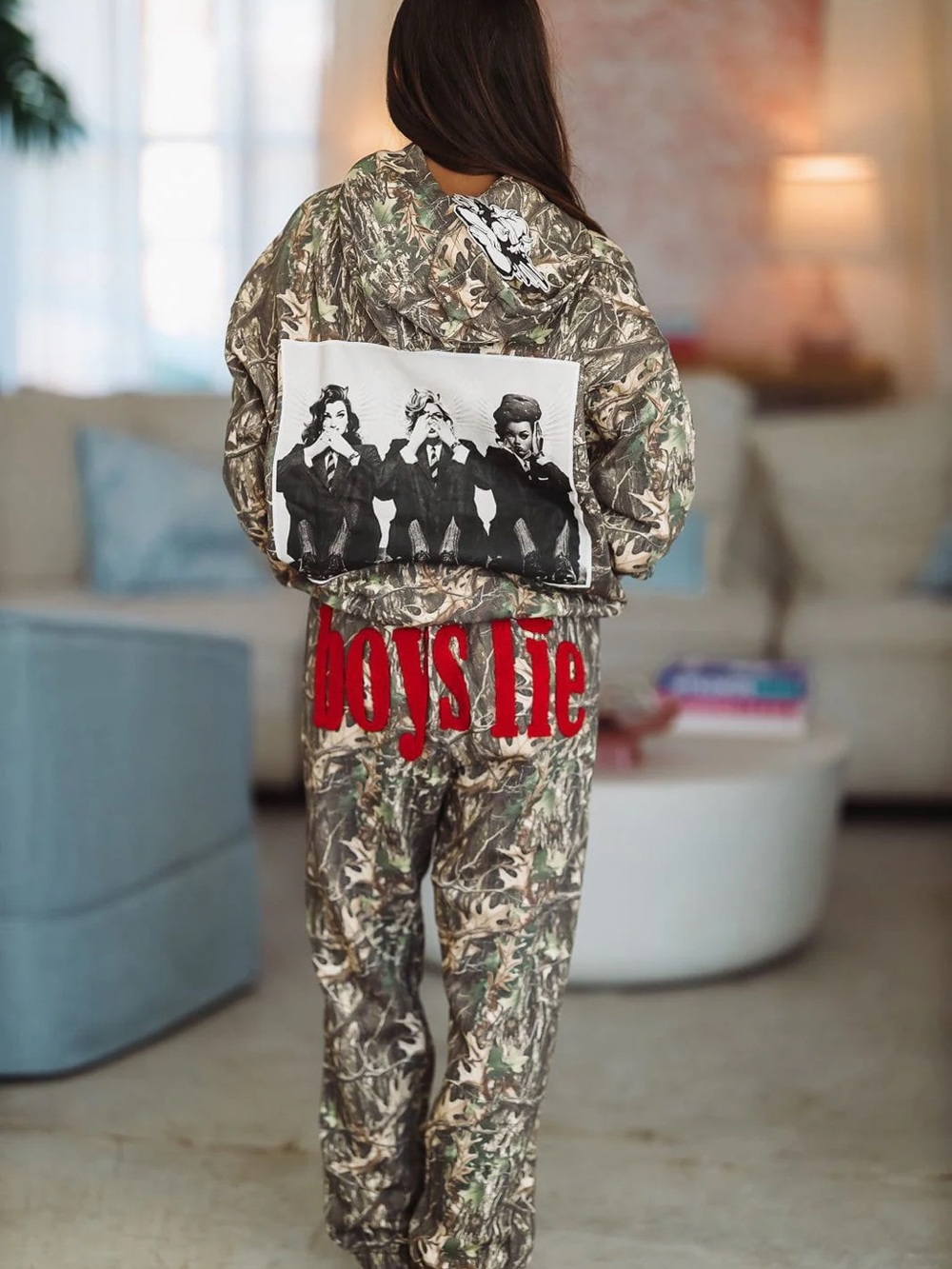 Boys Lie Manhunt Kimmy REVERSE Camouflage Pants